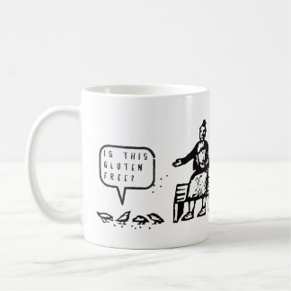 Funny Is This Gluten Free Birds Cartoon Coffee Mug