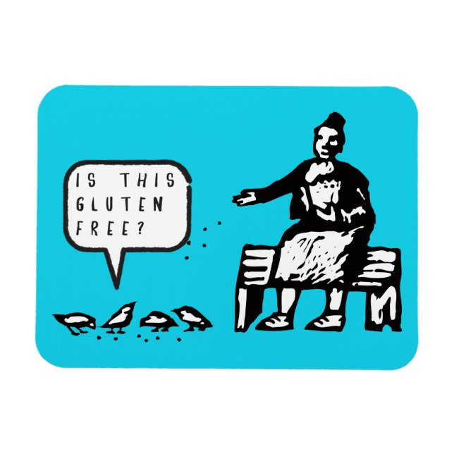 Funny Is This Gluten Free Magnet (Horizontal)