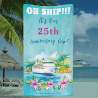Funny Island Beach Anniversary Cruise Ship Door