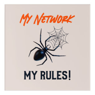 Funny IT Network Admin Humor Gift Acrylic Print