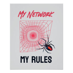 Funny IT Network Admin Humor Gift Poster
