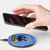 Funny IT Security Explaining Tech Humor Design Wireless Charger (Hand)