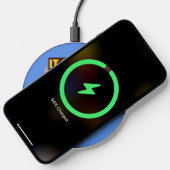 Funny IT Security Explaining Tech Humor Design Wireless Charger (Phone)
