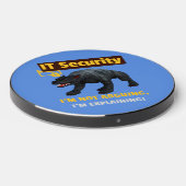 Funny IT Security Explaining Tech Humor Design Wireless Charger (Front 2)