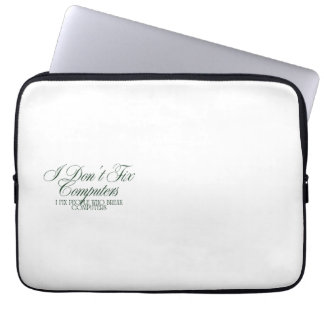 Funny IT Support Shirt  Laptop Sleeve