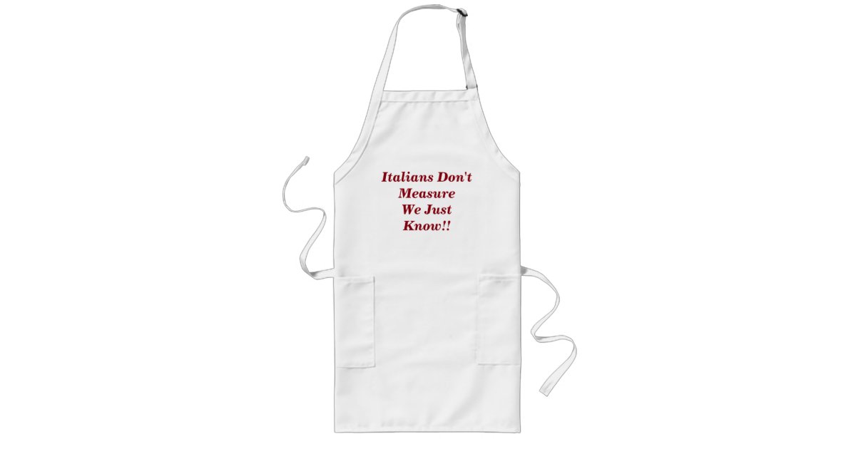 Funny Italian Apron Gift | Zazzle