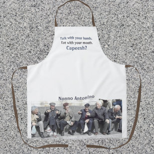 Funny Italian Apron Talk With Your Hands