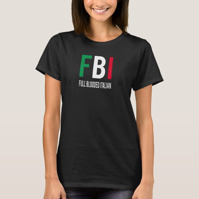 Funny Italian design T-Shirt (Front)