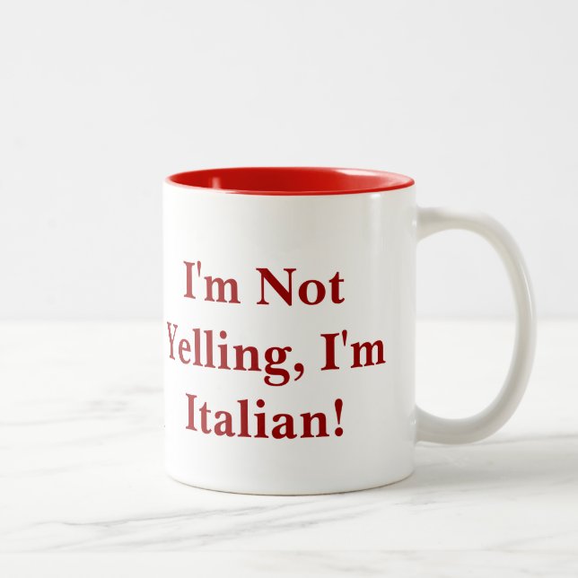 Funny Italian Mug (Right)