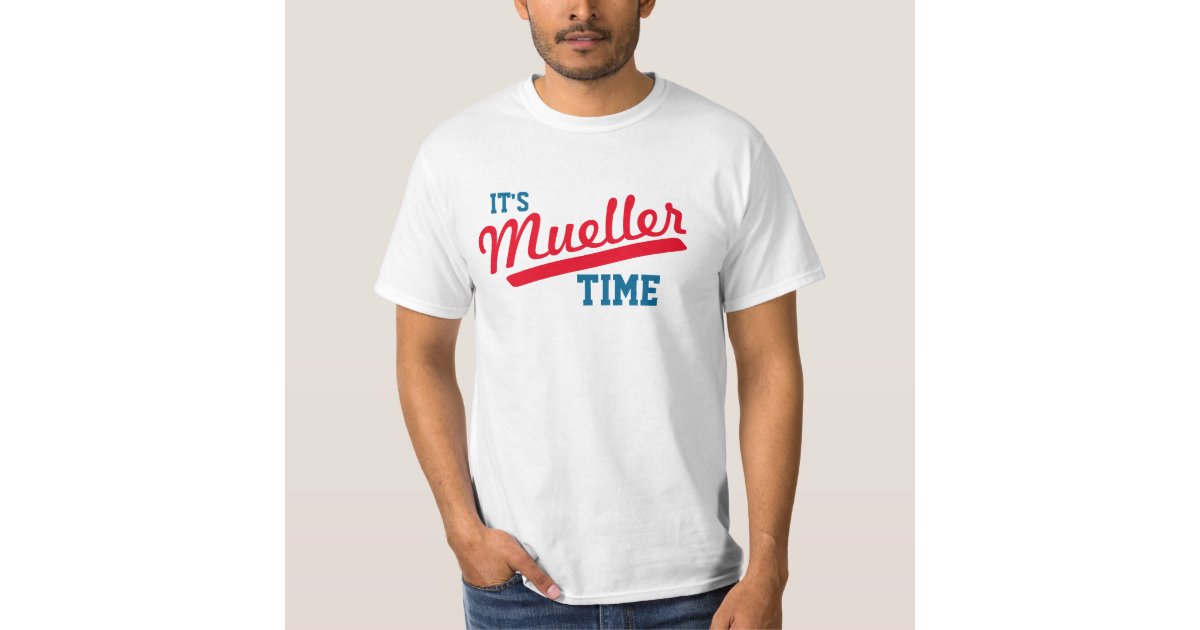 mueller time t shirt