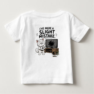 Funny I've Made a Slight Mistake T-Shirt - Cute Ca