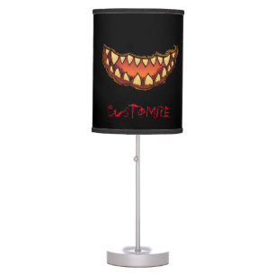 Funny Jack o'lantern Thunder_Cove Table Lamp