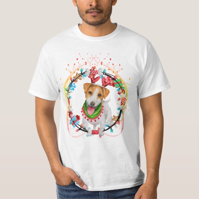 FUNNY  Jack Russell Dog Shirt Birthday  Party Terr (Front)
