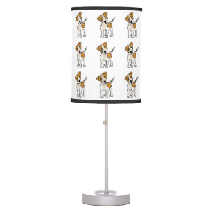 Funny Jack Russell Puppy Table Lamp