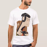 Funny Japanese Gamer Samurai Ukiyo-e Art  T-Shirt