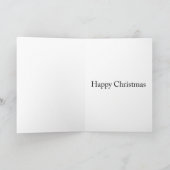Funny Jesus and Santa Holiday Card (Inside)