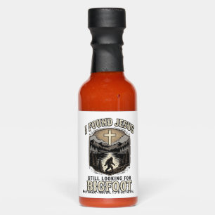 Funny Jesus Bigfoot Vintage Christian Shirt Hot Sauces