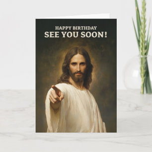 Funny Jesus Birthday Card