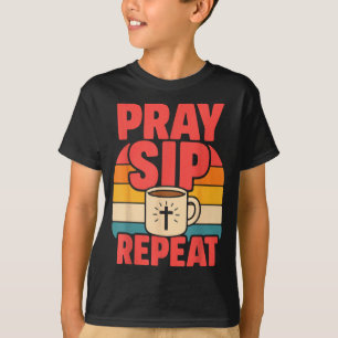 Funny Jesus Coffee Christian Faith T-Shirt