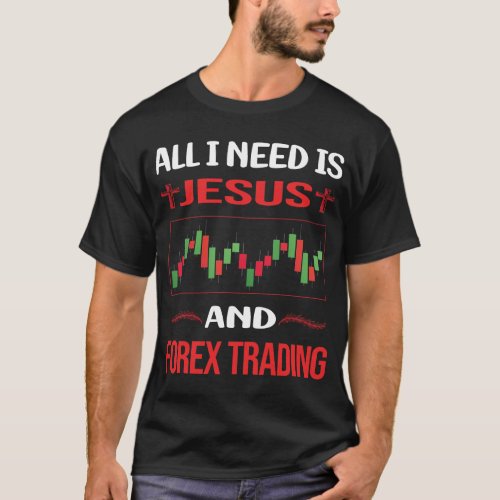 Funny Jesus Forex Trading Trader T_Shirt
