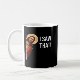 Funny Jesus I See That Christian Church Cross Love Coffee Mug