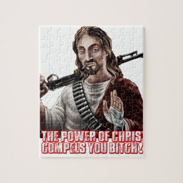 Funny jesus jigsaw puzzle (Vertical)
