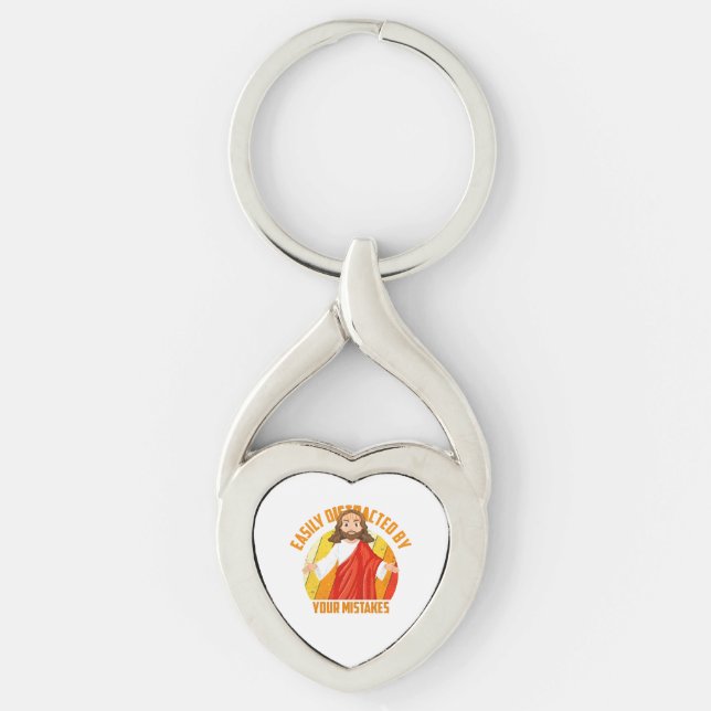 Funny Jesus Keychain (Front)