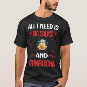 Funny Jesus Kombucha Booch T-Shirt