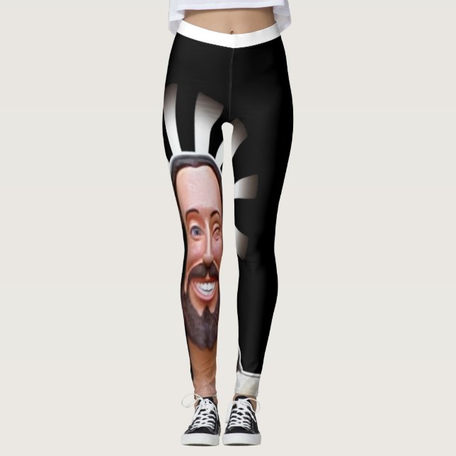funny jesus legging (Front)