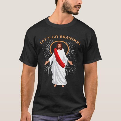 Funny Jesus Lets Go Branson Brandon Christian Let T_Shirt