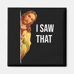 Funny Jesus Meme Quote - Mens & Womens Clic Fi Magnet