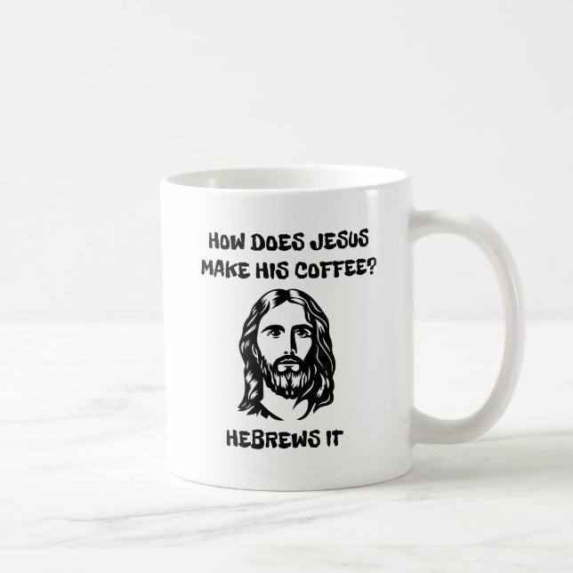 Funny Jesus Mug (Right)