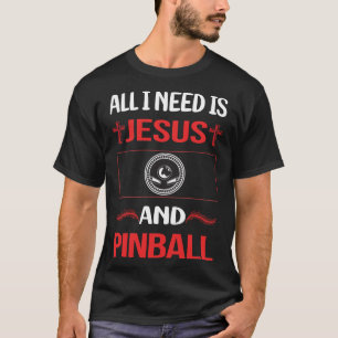 Funny Jesus Pinball T-Shirt