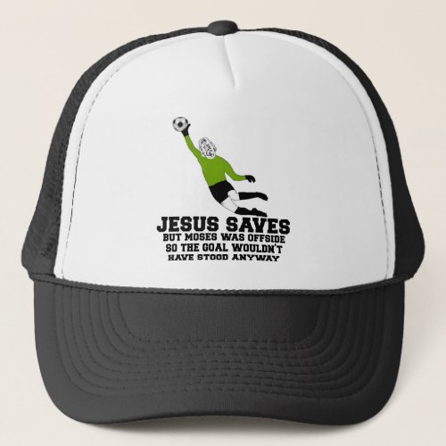 Funny Jesus saves Trucker Hat
