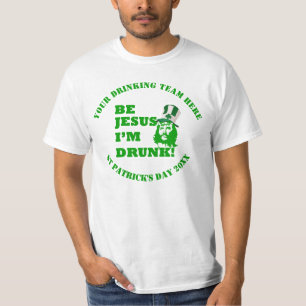 Funny Jesus  St Patrick's day T-Shirt