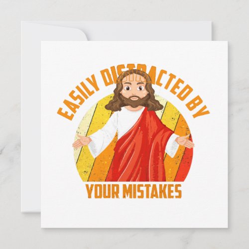Funny Jesus Thank You Card