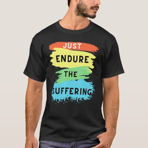 Funny Jets Just Endure The Suffering Football T_Shirt