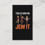 Funny Jew Quote Jewish Hebrew Humor Hanukkah Fun Business Card<br><div class="desc">Funny Jew Quote Jewish Hebrew Humor Hanukkah Fun.</div>