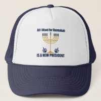 Funny Jewish Anti Trump Political Hanukkah