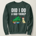Funny Jewish Dachshund Menorah Happy Hanukkah Chan Sweatshirt<br><div class="desc">Merry Christmas 2022 - Funny Jewish Dachshund Menorah Happy Hanukkah Chanukah - This funny and beautiful design is ideal for people who like Santa Claus, Santa Claus, or Saint Nicholas and ideal for those who love looking at Christmas trees, Christmas lights birth or nativity scene. Perfect for Christmas Day 2022....</div>