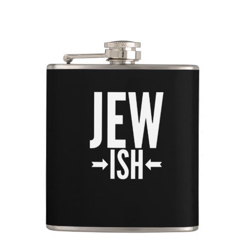 Funny Jewish Gift for BatBar Mitzvah or Hanukkah Flask