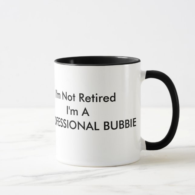 FUNNY JEWISH GRANDMA CUP PROFESSIONAL BUBBIE (Right)