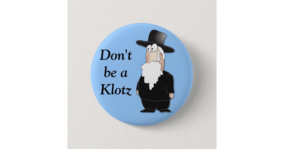 Cartoon Jewish Rabbi Sticker Funny Jewish rabbi - cool cartoon Button | Zazzle
