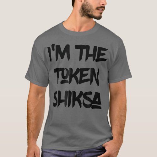 Funny Jewish Shiksa Hebrew Yiddish T_Shirt