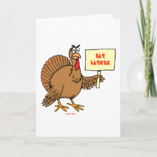 FUNNY JEWISH THNAKSGIVUKKAH HANUKKAH GIFTS HOLIDAY CARD