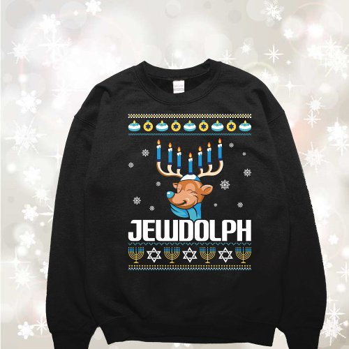 Funny Jewish Ugly Sweater Sweatshirt