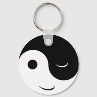 Funny Jin Jang Keychain