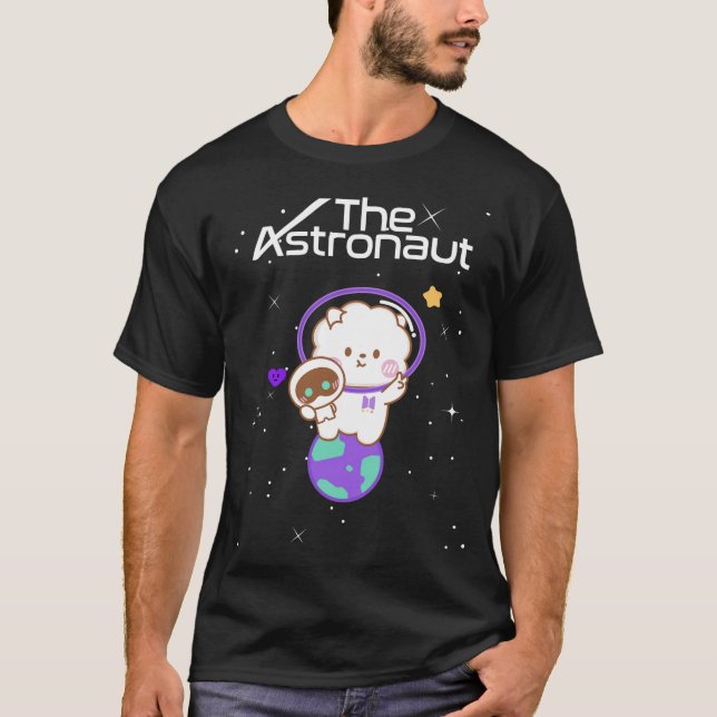 Funny Jin Wootteo the Astronaut K-Pop Sweatshirt T-Shirt (Front)