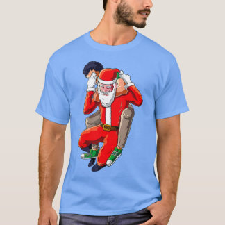 Funny Jiu Jitsu Christmas MMA Christmas Bjj Christ T-Shirt