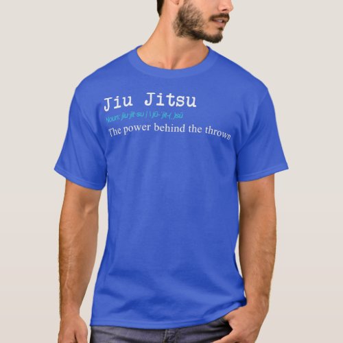 Funny Jiu Jitsu Definition Gift Design T_Shirt